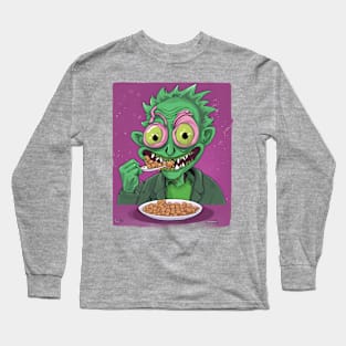 Interdimensional Breakfast Scary Terry Cereal Long Sleeve T-Shirt